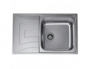 Мийка для кухні Teka Universo Max 79 1B 1D 79х50 см нержавіюча сталь мікротекстура 115120003
