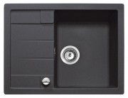 Мойка для кухни Teka Astral 45 B-TG 65х50 см врезная тегранит черный металлик 40143518