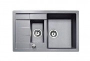 Мийка для кухні Teka Astral 60 B-TG 78х50 см теграніт сірий металік 40143572
