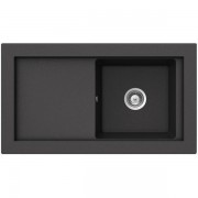 Мийка для кухні Teka Aura 45 B-TG 92х52.5 см врізна чорний металік 40143072