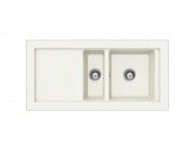 Мойка для кухни Teka Aura 60b Tg 106х52.5 см тегранит белый 40143068