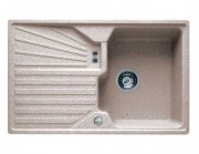 Мийка для кухні Teka Cascad 45B TG 80х50 см врізна теграніт пісочний 40143102