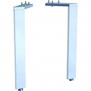 Комплект ножек Geberit Acanto 2 шт для шкафчика под раковину глянцевый хром 500.657.00.2