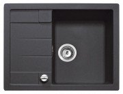 Мийка для кухні Teka Astral 45 B-TG 65х50 см врізна теграніт чорний металік 40143518