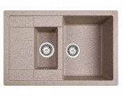 Мийка для кухні Teka Astral 60 B-TG 78х50 см теграніт пісочний 40143571