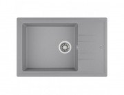 Мийка для кухні Teka Stone 60 S-TG 1B 1D 78х51 см врізна теграніт сірий металік 115330028