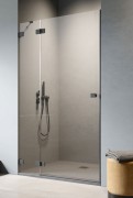 Душевые двери Radaway Essenza Pro Black DWJ 120 левосторонние черный/прозрачное стекло 10099120-54-01L