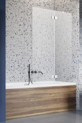 Шторка для ванної Radaway Essenza Pro PND II 120 см права хром/прозоре скло 10102120-01-01R