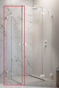 Душові двері Radaway Essenza Pro White KDD 100 лівобічні білий/прозоре скло 10096100-04-01L