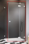 Душові двері Radaway Essenza Pro White KDJ 110 правосторонні білий/прозоре скло 10097110-04-01R
