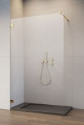 Стенка душевая Radaway Essenza Pro Gold Walk-in 120 см золото/прозрачное стекло 10103120-09-01