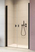 Душові двері Radaway Nes Black DWD I 90 чорний/прозоре скло 10027090-54-01