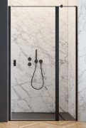 Душевые двери Radaway Nes Black DWJ II 110 правосторонние черный/прозрачное стекло 10036110-54-01R