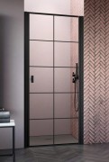 Душевые двери Radaway Nes Black DWJ I Factory 100 правосторонние черный/стекло Factory 10026100-54-55R