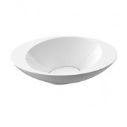 Раковина для ванной Marmorin Amos I 58 см овальная накладная литой камень белый 729 576 020 xx x