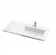 Раковина для ванной Marmorin Lira 900 R врезная правая литой камень белый  640 090 920 xx x