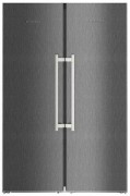 Холодильник Side by Side Liebherr SBSbs 8683 Premium BioFresh NoFrost нержавіюча сталь SmartSteel/легована сталь BlackSteel SBSbs 8683-21 001