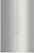 Холодильник Side by Side Liebherr SBSes 8773 Premium BioFresh NoFrost нержавеющая сталь SmartSteel/легированная сталь SBSes 8773-21 001