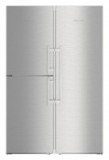 Холодильник Side by Side Liebherr SBSes 8483 Premium BioFresh NoFrost нержавеющая сталь SmartSteel/легированная сталь SBSes 8483-21 001