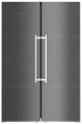 Холодильник Side by Side Liebherr SBSbs 8683 Premium BioFresh NoFrost нержавеющая сталь SmartSteel/легированная сталь BlackSteel SBSbs 8683-21 001