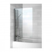 Шторка для ванної Riho Novik Z108 Lyra 140/153,5/170 ліва хром/прозоре скло GZT91000891