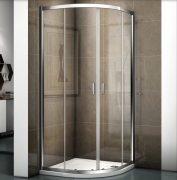 Душовий куточок Riho Hamar 2.0 R309 90х90 см хром/прозоре скло GR14200