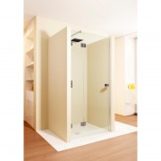 Душевые двери Riho Scandic Mistral M104 80 см левосторонние хром/прозрачное стекло GX0040201