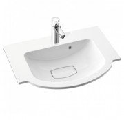 Раковина для ванної Marmorin Emma 600 врізна без крила литий камінь білий 639 060 020 xx x