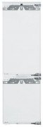 Встраиваемый двухкамерный холодильник Liebherr ICN 3386 Premium NoFrost сталь белый ICN 3386-21 001