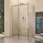 Душовий куточок Riho Baltic B203 100x90 см хром/прозоре скло GE0007300