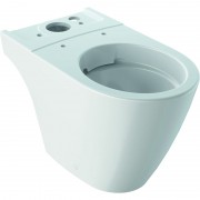 Унітаз підлоговий Geberit iCon Rimfree воронкоподібний закрита форма санфарфор білий 200460000