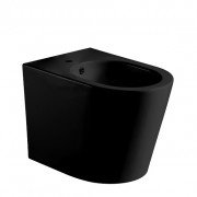 Биде Volle Nemo напольное с отверстием под смеситель и переливом черный матовый 13-17-046 Black