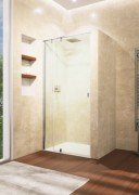 Душові двері Riho Tione T104 100 см хром/прозоре скло GT07200