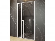 Душові двері Riho Lucid GD104 110 см білий/прозоре скло GD111W000