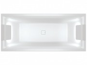 Ванна акриловая Riho Still Square LED прямоугольная 170x75 белый BR0200500K00132