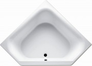 Ванна акриловая Riho Austin Plug & Play угловая 145x145 с панелью белый BD7600500000000