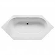 Ванна акриловая Riho Kansas Plug & Play 190x90 с панелью белый BD5000500000000