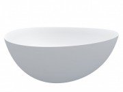 Ванна з штучного каменю Riho Oviedo 160х160 см білий матовий BS5000500000000