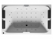 Ванна аеро- і гідромасажна акрилова Riho Laura 180х115 см білий BZ2800560SH1512