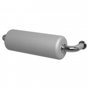 Підголівник для ванн Riho сріблястий AH01115