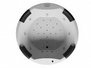 Ванна аеро- і гідромасажна акрилова Riho Carmen Ø180 см білий BZ290055USV1552