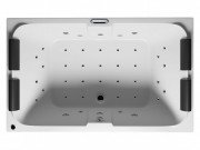 Ванна аеро- і гідромасажна акрилова Riho Laura 180х115 см білий BZ2800560SH1512