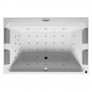 Ванна аэро- и гидромассажная акриловая Riho Olivia 180х120 см белый BZ7700561SH1742