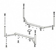 Ніжки для ванни Riho Colorado метал POOTSET14