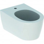 Біде підвісне Geberit ONE закритої форми санфарфор білий KeraTect 500.690.01.1