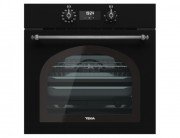 Духова шафа Teka Rustica HRB 6400 ATS електричний 70 л чорний/затемнене срібло 111010015