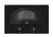 Встраиваемая микроволновая печь Teka Rustica MWR 22 BI ATS 22 л петли слева черный 112040000