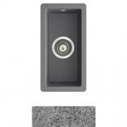 Мийка для кухні Marmorin Lando 0,5k без крила врізна штучний камінь сірий 709 100 003