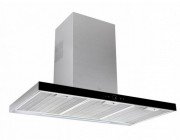 Вытяжка для кухни пристенная Teka Maestro DLH 986 T нержавеющая сталь/черное стекло 40487182