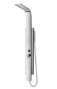 Гидромассажная панель для душа Dusel нержавеющая сталь хром  DU2014А-00